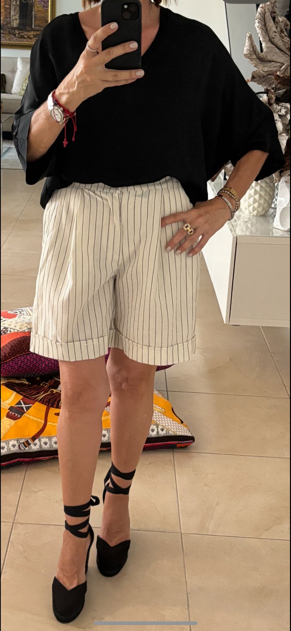 Stripes Bermudas